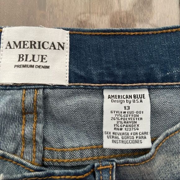 American Blue Distressed Jeans - Picture 6 of 8